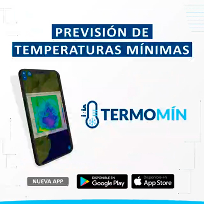 
                        INIA TERMONÍN: la app para previsión de temperaturas mínimas                     